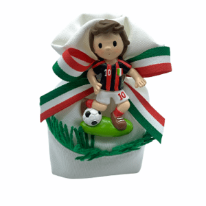 Calamita Calciatore Milan con Sacchetto Campo da Calcio
