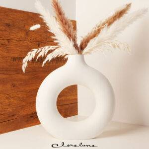 Vaso grande con Pampas