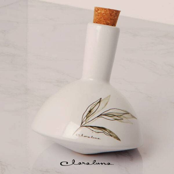 Oliera grande con ramoscello d'ulivo