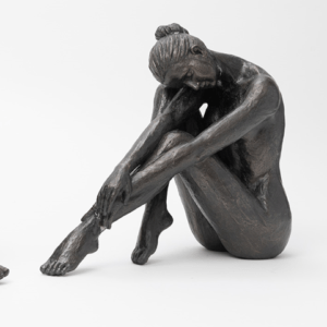 Statua Ballerina seduta