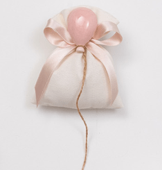 Calamita a Palloncino Rosa con Sacchettino