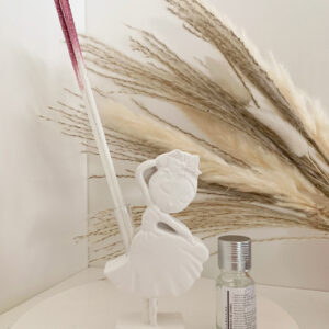 Profumatore ballerina in gesso