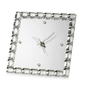 Orologio in cristallo quadrato