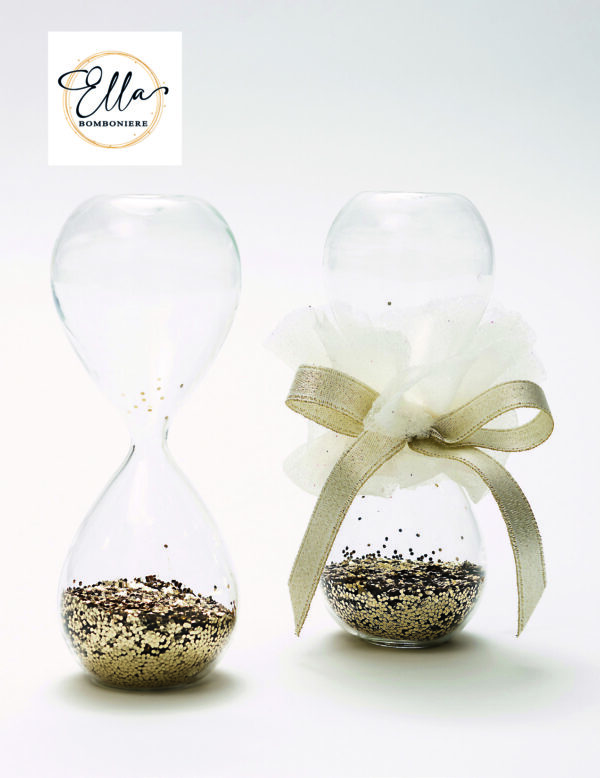 Clessidra Oro Glitter