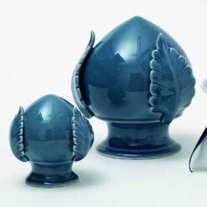 Pomo blu grande