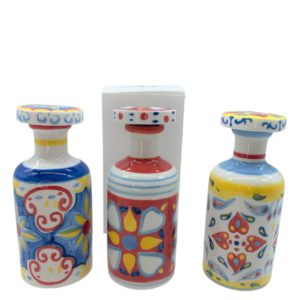 Oliera piccola con decoro siciliano