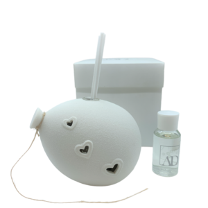 Profumatore palloncino bianco grande con luce led