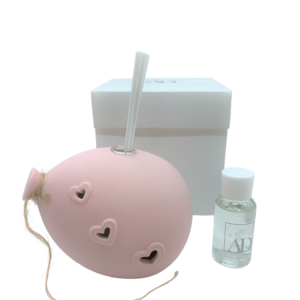 Profumatore palloncino rosa grande con luce led