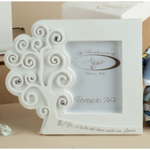 Portafoto con albero della vita e frase