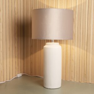 Lampada grande plissé