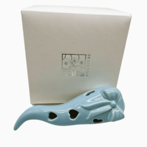 Corno azzurro con led luminoso