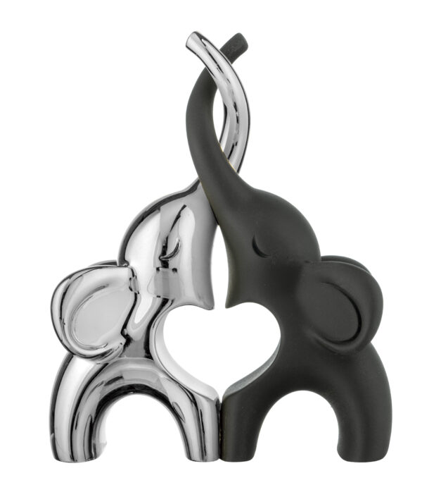 Coppia di elefantini picc. che formano un cuore in 8 colori differenti - immagine 6