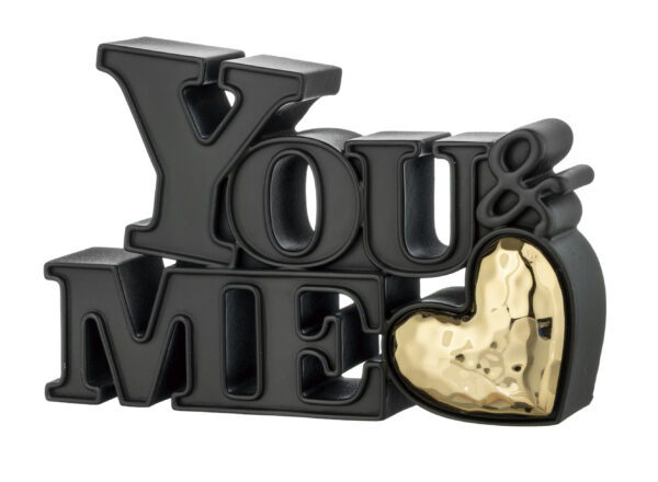 Scritta YOU&ME 28x19 disponibile in 6 colori - immagine 6
