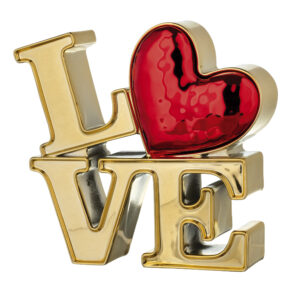 Scritta LOVE 7x7 disponibile in 6 colori