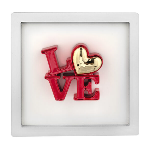 Quadretto 16x16 Love disponibile in 8 versioni - immagine 7