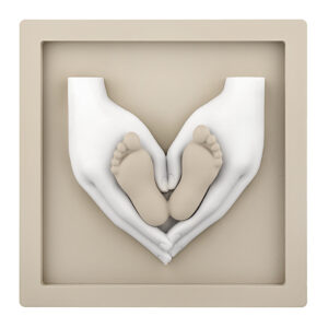 Quadretto 16x16 Piedini Baby disponibile in 6 versioni