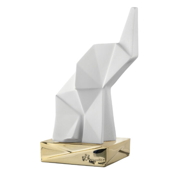 Statuetta elefante origami in 2 colori differenti