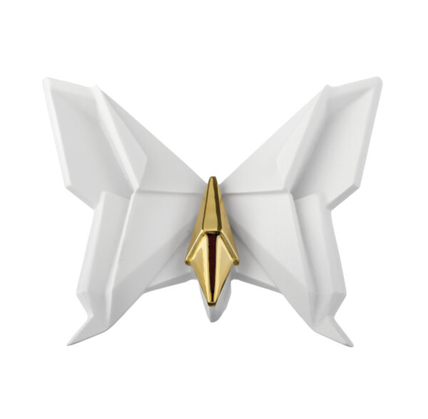 Farfalla origami in 2 colori differenti