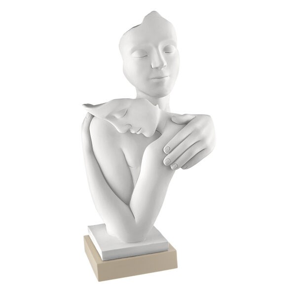 Scultura abbraccio innamorati in 4 colori differenti - immagine 4