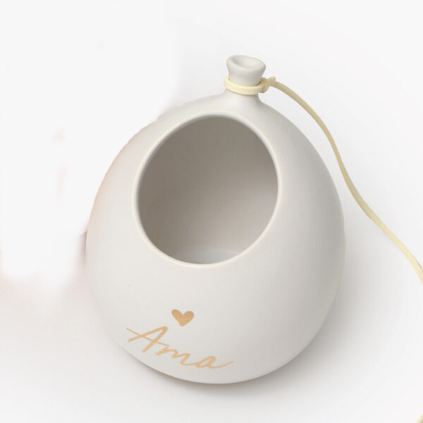 Palloncino portapiantina satin con scritta in 5 colori a scelta - immagine 6