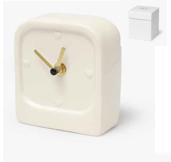 Orologio in porcellana in 4 colori a scelta - immagine 4