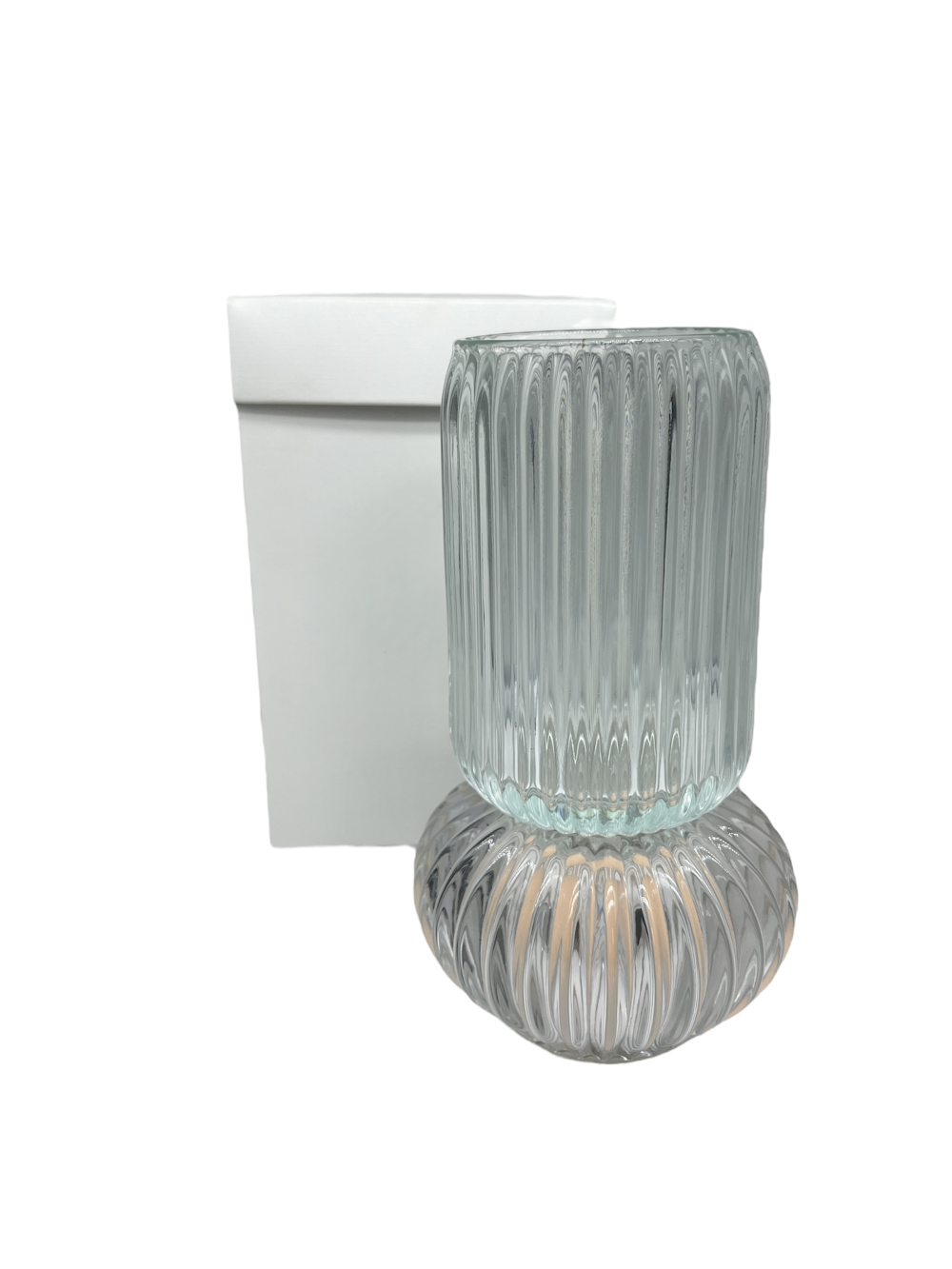 Vaso/Lampada a led in vetro in 3 colori - immagine 7