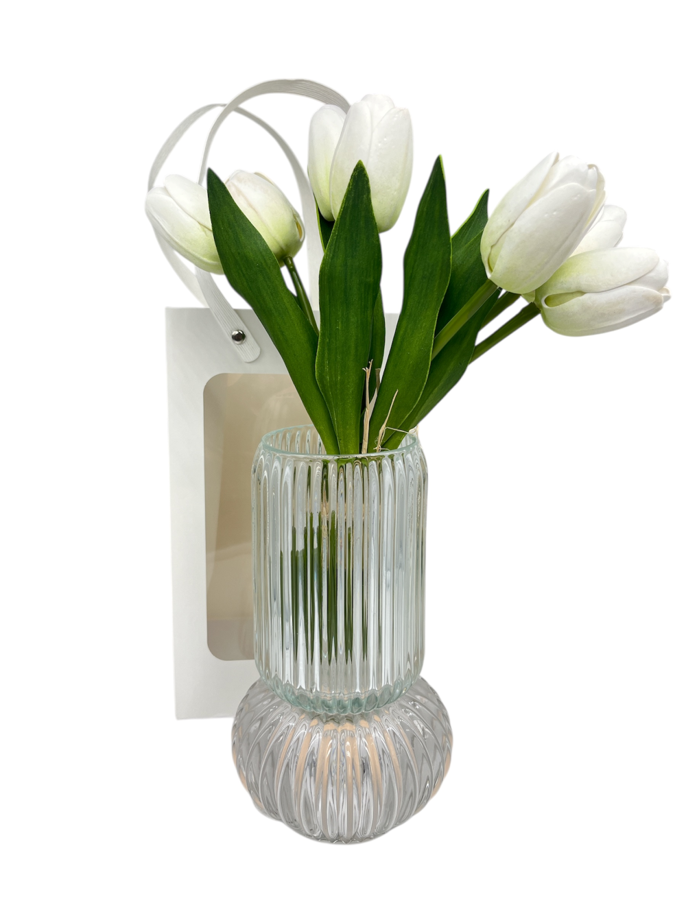 Vaso/Lampada a led in vetro in 3 colori - immagine 6
